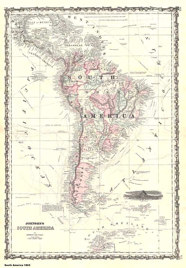 1863 South America